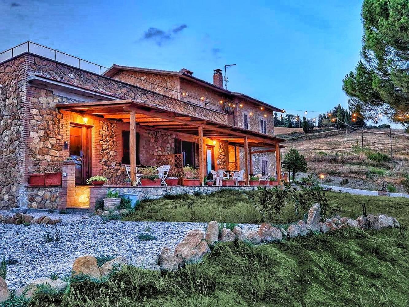 Agriturismo Il Casato - Il Torchio Pienza Buitenkant foto